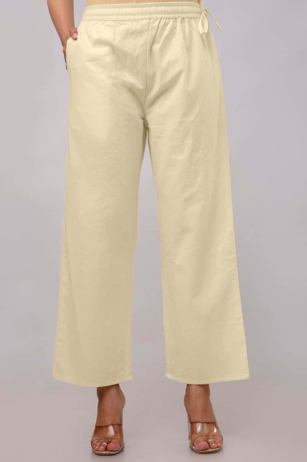 SHAGUN FASHION Classic Straight Palazzo Pants for Women | Comfortable Daily & Ethnic Wear (Multi-Color)