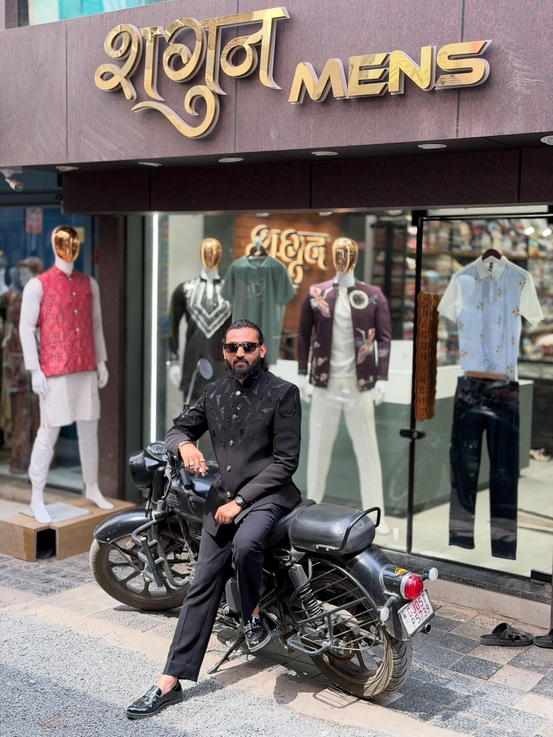 SHAGUN FASHION Designer Bandhgala Suit for Men | Premium Indo-Western Wedding Wear