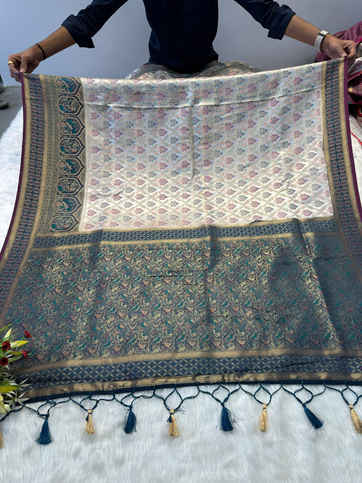 Elegant Satin Silk Saree with Sela Design & Silky Fabric β Vibrant Colors β¨π