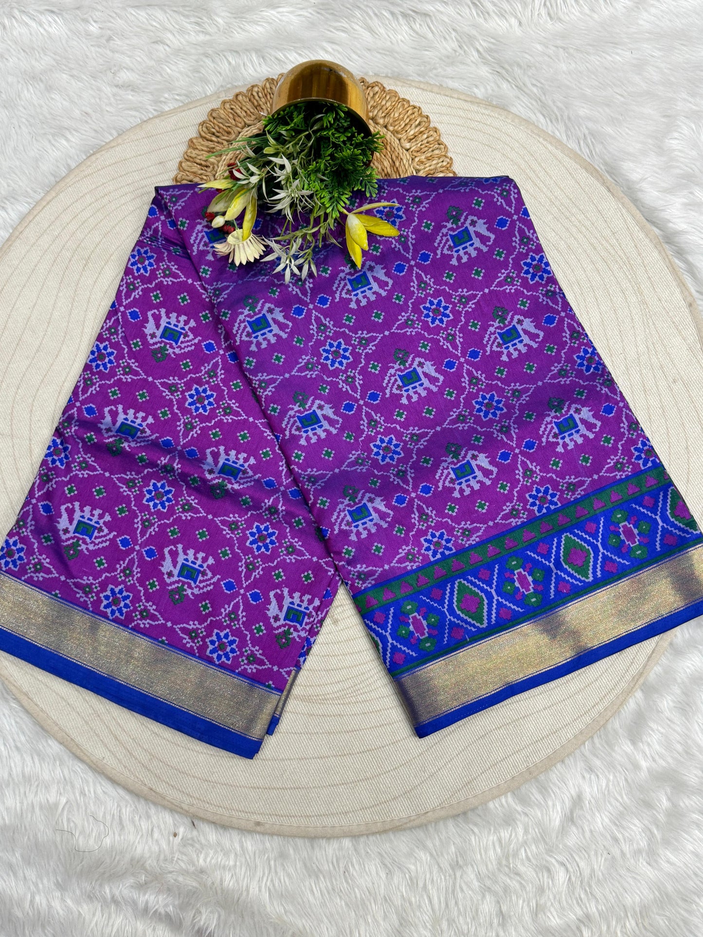 Patola Silk Saree ๐๐ฆ | Animal & Bird Design | Budget Friendly | Gujarati Traditional Wear ๐ธ