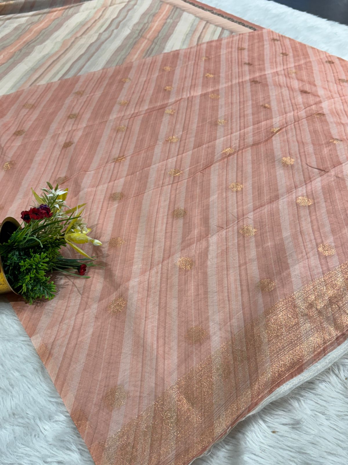 Luxury Organza Saree with Heavy Jari Work β¨ | Silky Tissue Designer Saree at βΉ1850 | Shagun Sarees & Zankhi Boutique