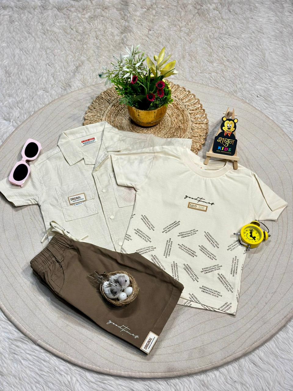Stylish Boys Casual Summer Co-Ord Set By SHAGUN FASHION