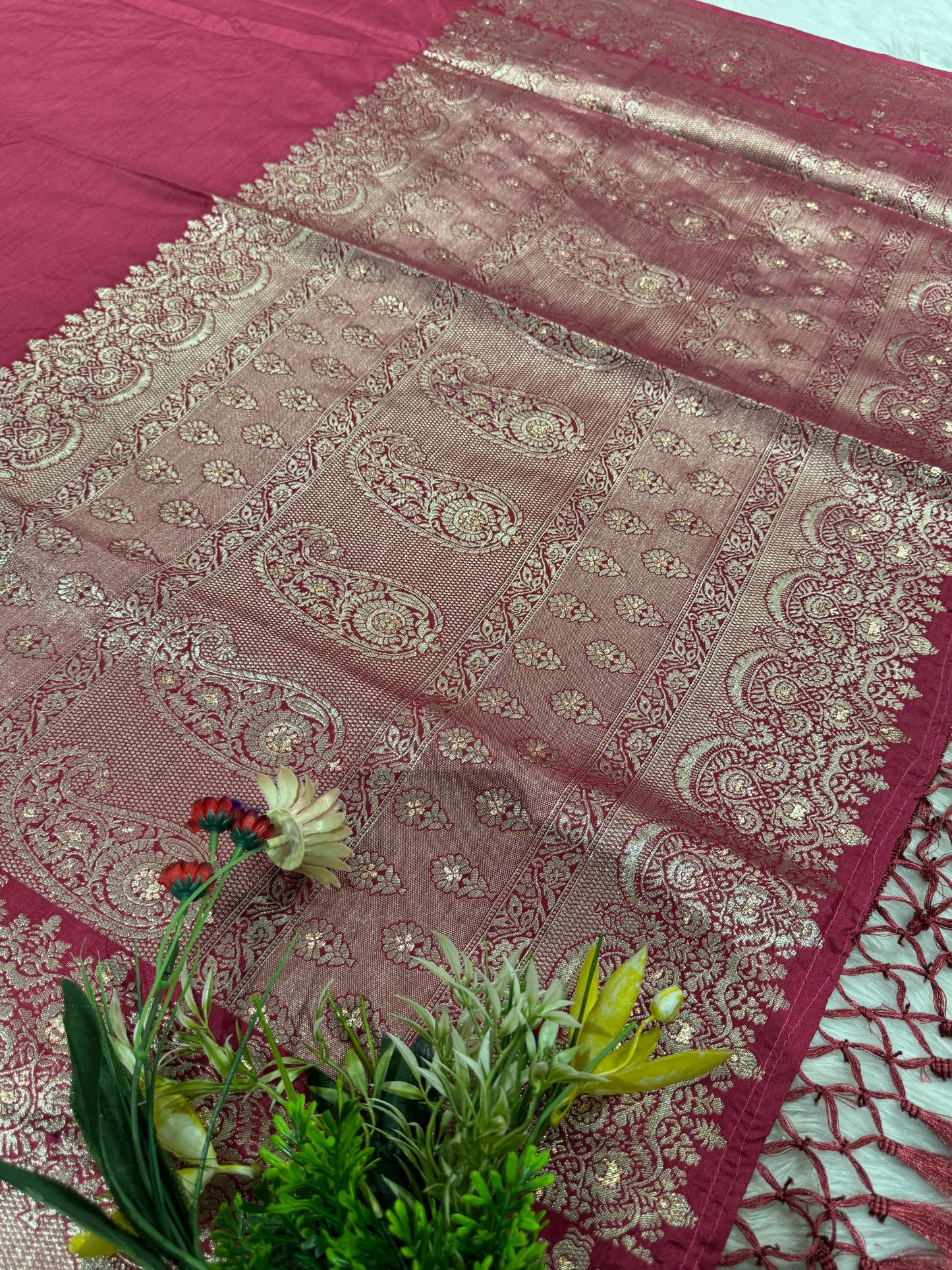 β¨ Gala Border Embroidered Saree | Multi-Color Magic π | Heavy Full Work Saree π | Festive & Bridal Favorite π