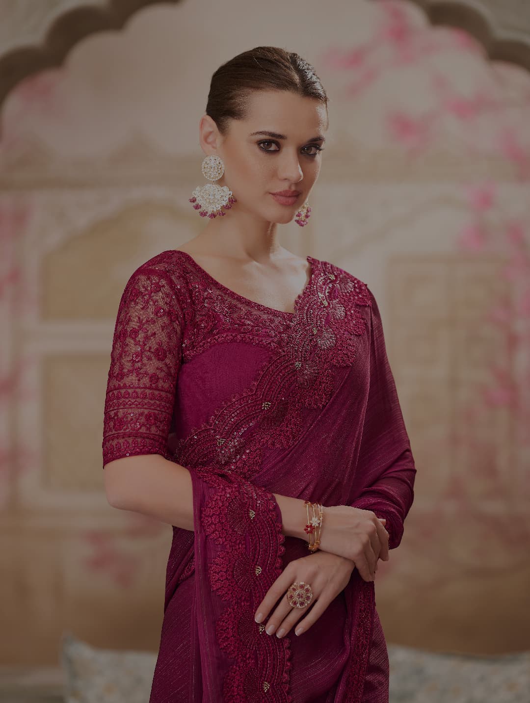 Designer Pure Organza Saree π« | Heavy Work Blouse π | Party Wear Saree by Shagun Fashion & Zankhi Boutique