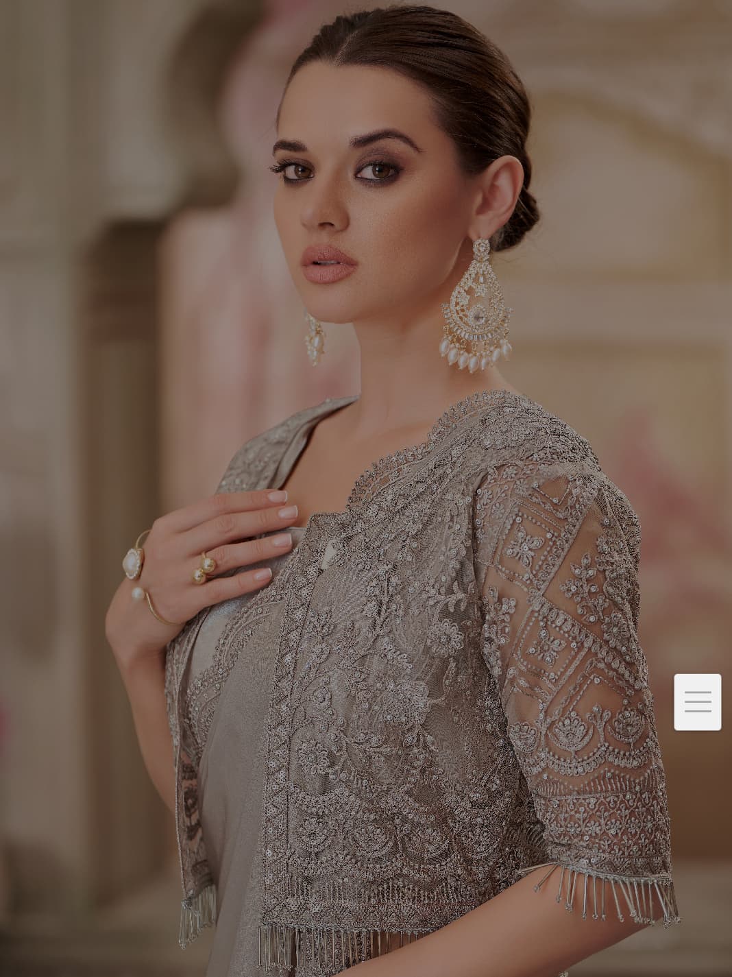 Pure Organza Party Wear Saree with Embroidered Shrug β¨ | Fancy Designer Saree for Weddings & Functions | Shagun Fashion Exclusive | Unstitched Blouse π