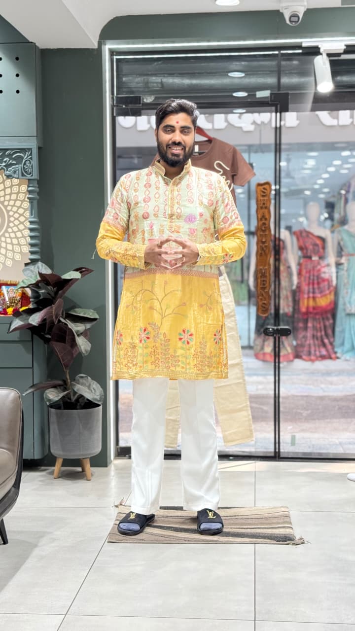 Embroidered Festive Kurta By Shagun Fashion
