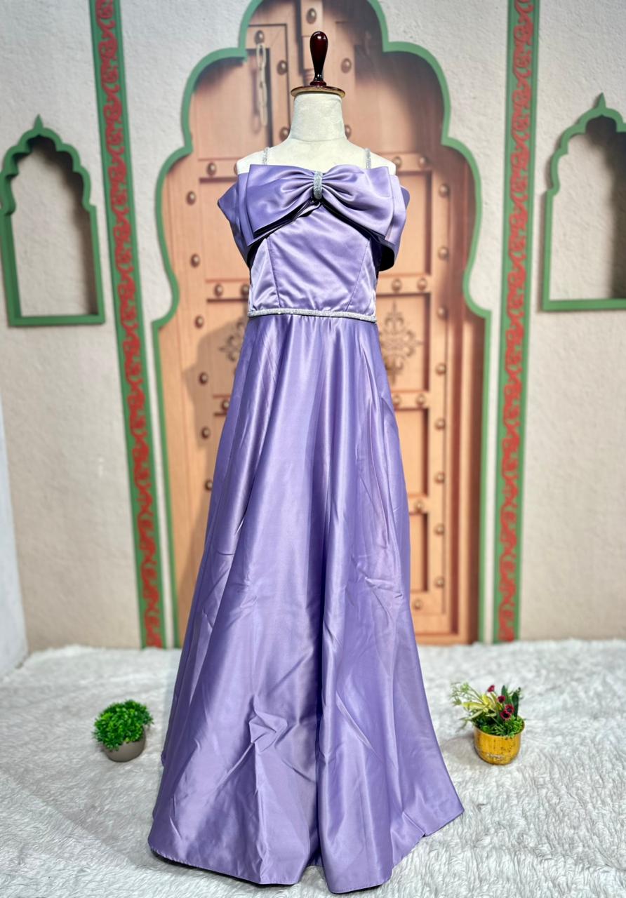 SHAGUN FASHION Chic Bow Detail Party Gown πβ¨