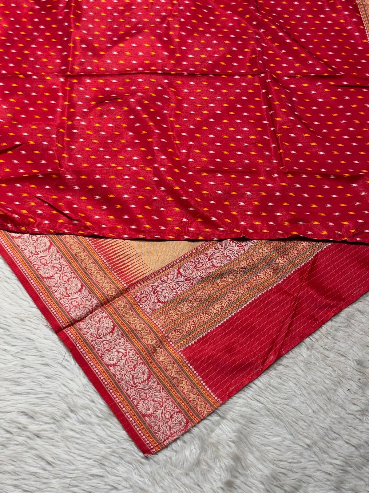 SHAGUN FASHION Exclusive: Premium Silk Patola Saree with Traditional Border