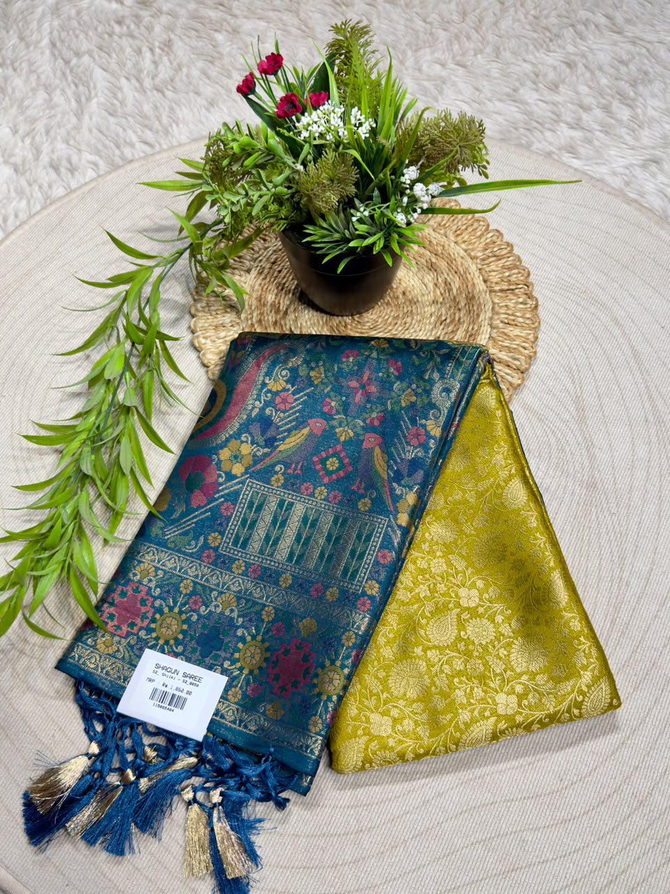 Shagun Fashion Exclusive Silk Meenakari Saree β Available on zankhi.in