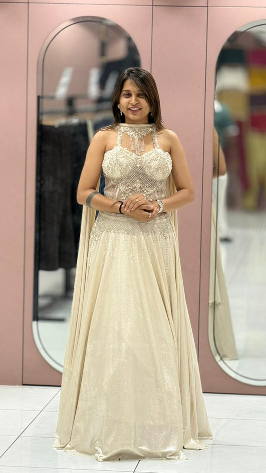 Elegant Embroidered Lehenga Choli Set with Dupatta | Party Wear & Wedding Collection