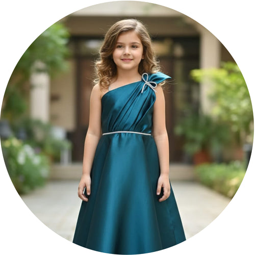 Girls Party Wear Frok/Gown