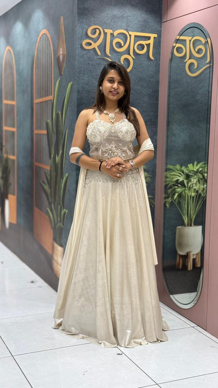 Elegant Embroidered Lehenga Choli Set with Dupatta | Party Wear & Wedding Collection