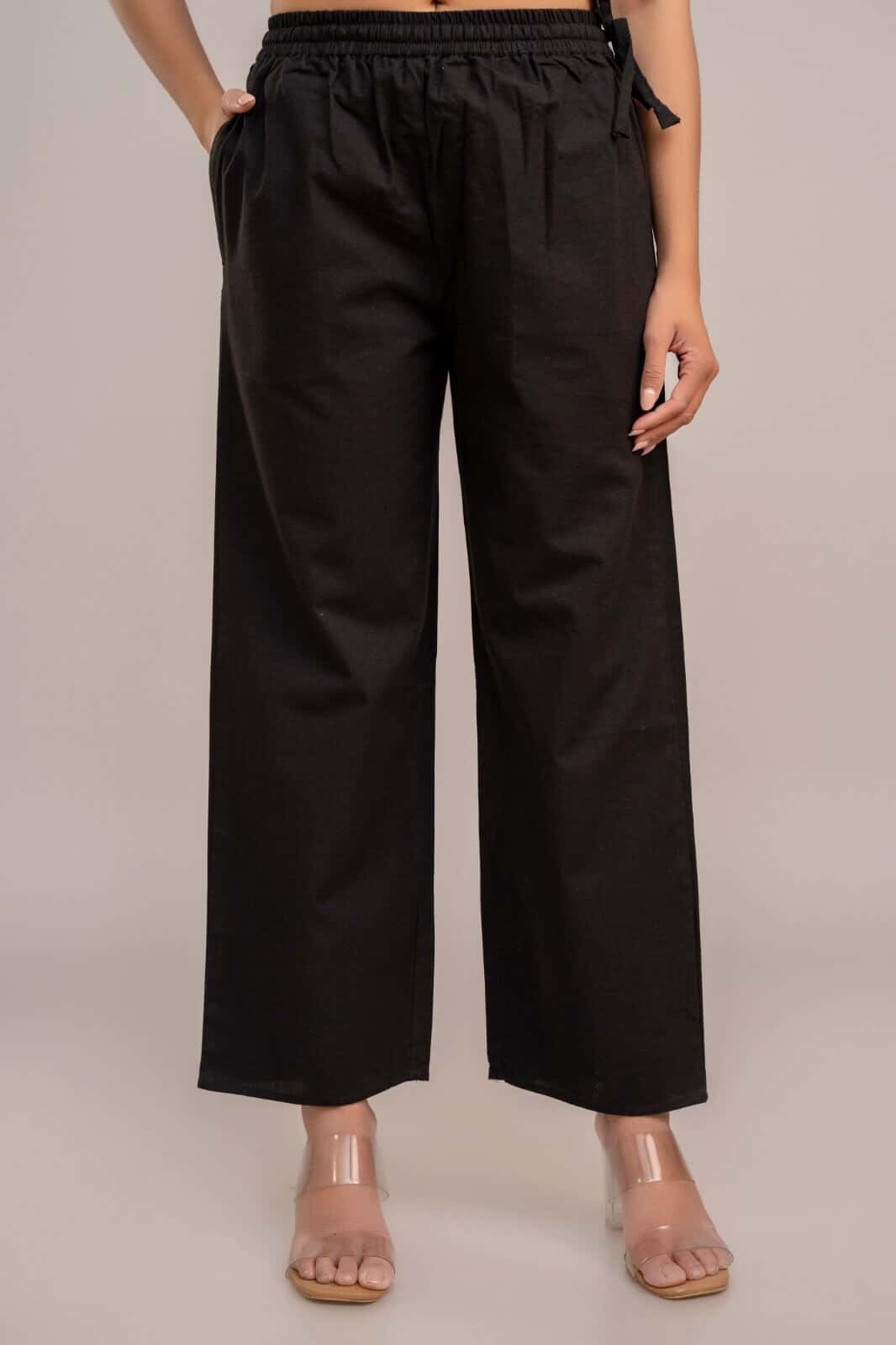 SHAGUN FASHION Classic Straight Palazzo Pants for Women | Comfortable Daily & Ethnic Wear (Multi-Color)