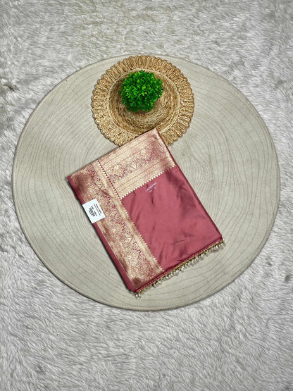 Silk Zari Border Saree with Butti Work | Festive Banarasi Style by SHAGUN FASHION