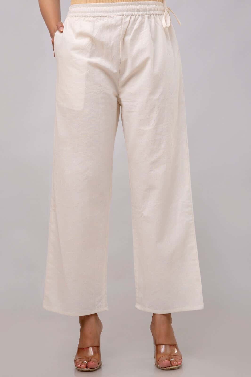 SHAGUN FASHION Classic Straight Palazzo Pants for Women | Comfortable Daily & Ethnic Wear (Multi-Color)