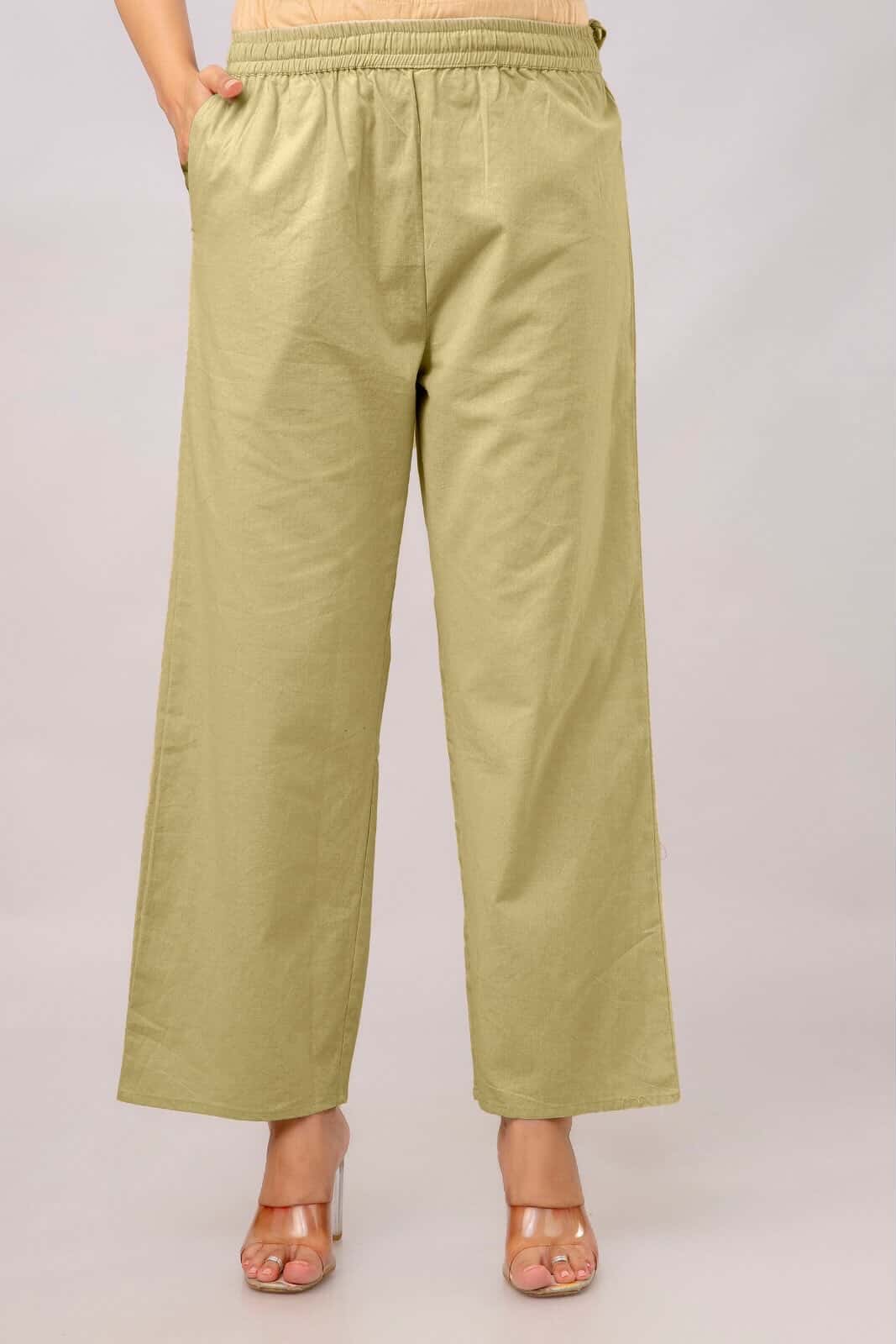 SHAGUN FASHION Classic Straight Palazzo Pants for Women | Comfortable Daily & Ethnic Wear (Multi-Color)