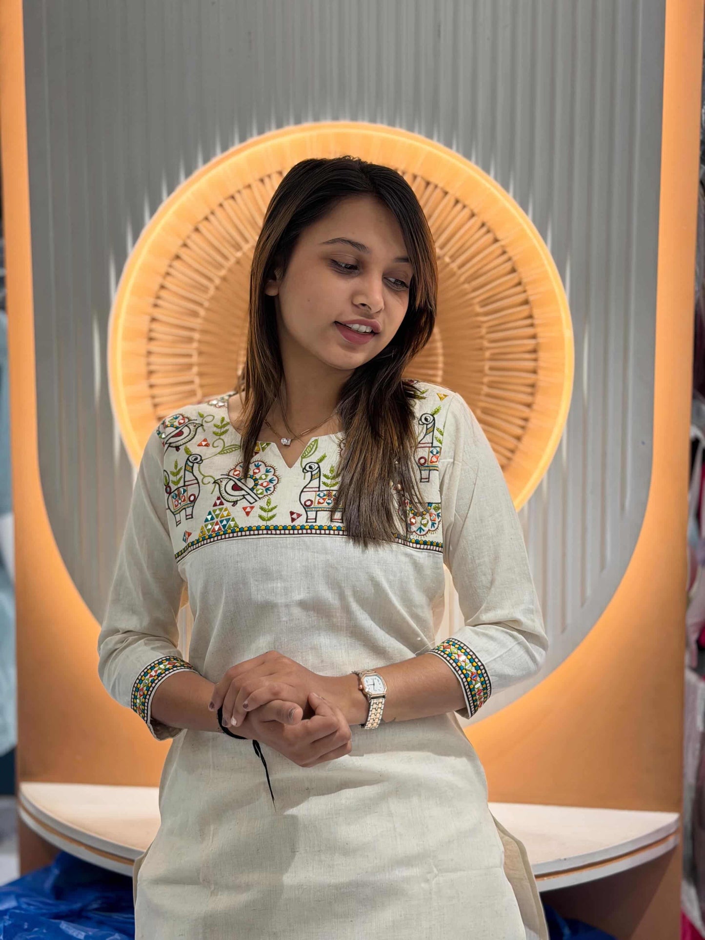 SHAGUN FASHION Cotton Kurti Set with Embroidery | Ethnic Casual Wear for Women