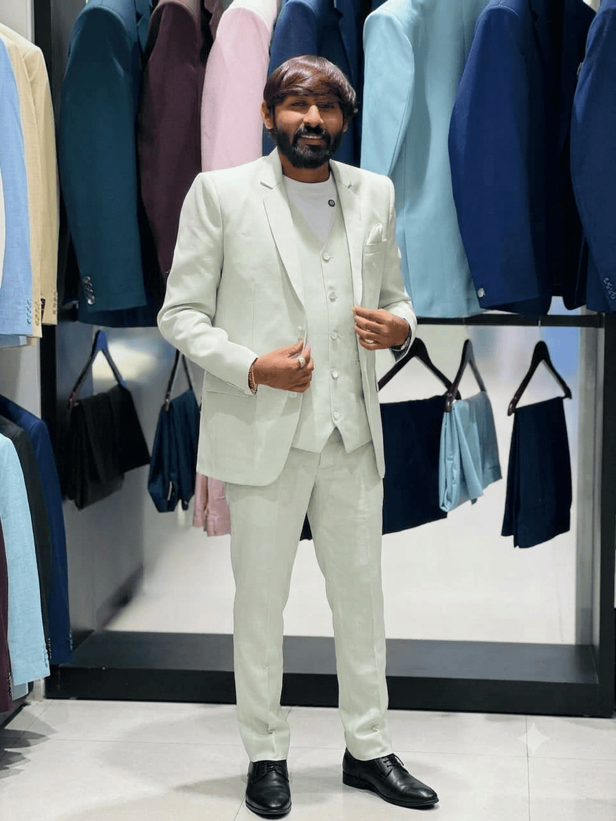 SHAGUN FASHION Premium Designer Men’s 3-Piece Suit Collection