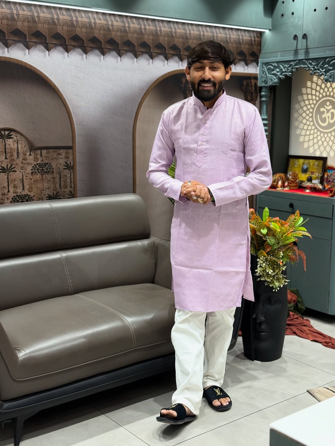 SHAGUN FASHION Cotton Silk Kurta for Men – Classic Festive Wear
