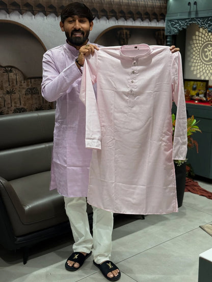 SHAGUN FASHION Cotton Silk Kurta for Men – Classic Festive Wear