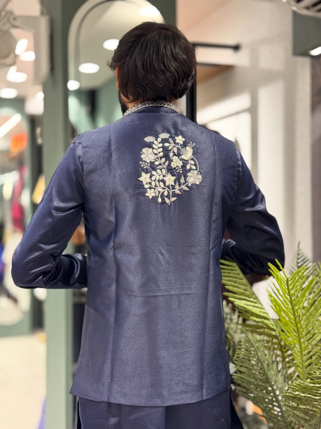 SHAGUN FASHION Premium Embroidered Kurta Set with Designer Jacket