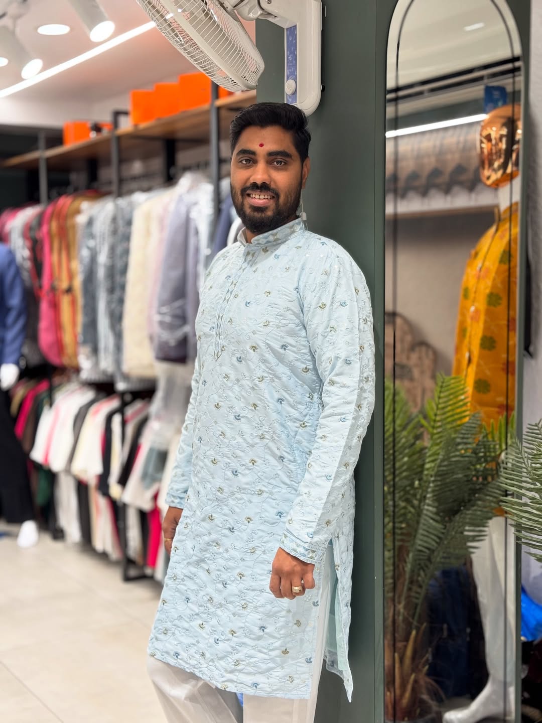 SHAGUN FASHION Embroidered Kurta for Men – Premium Festive Ethnic Wear