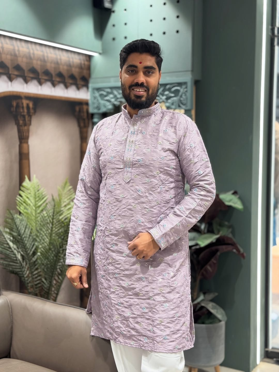 SHAGUN FASHION Embroidered Kurta for Men – Premium Festive Ethnic Wear