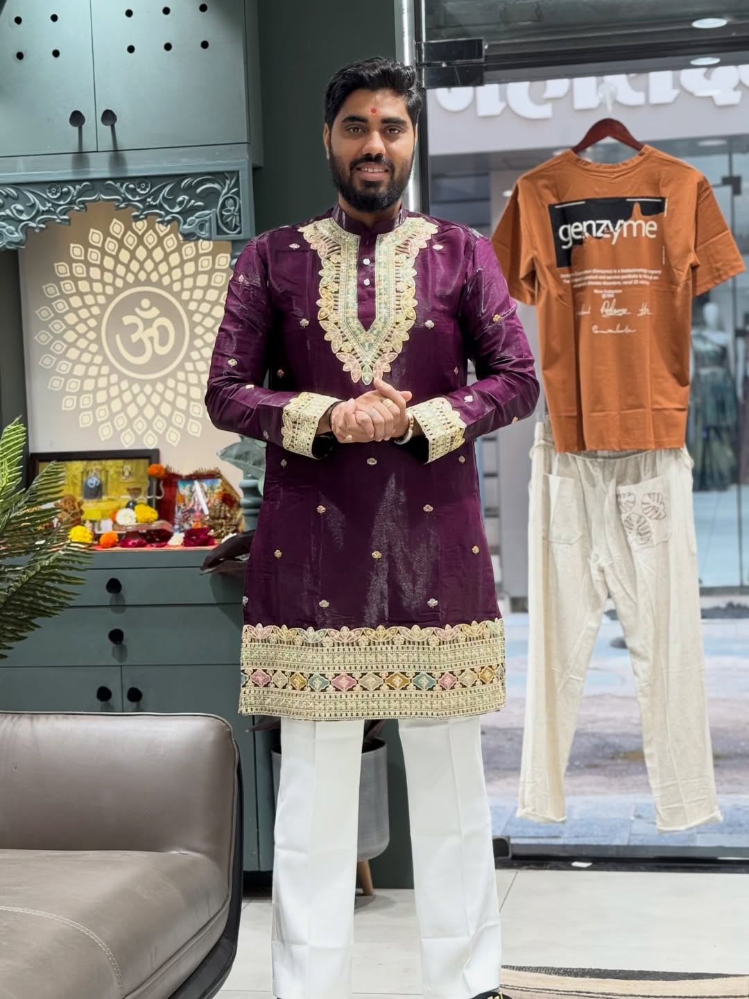SHAGUN FASHION Embroidered Kurta for Men – Royal Festive Ethnic Wear