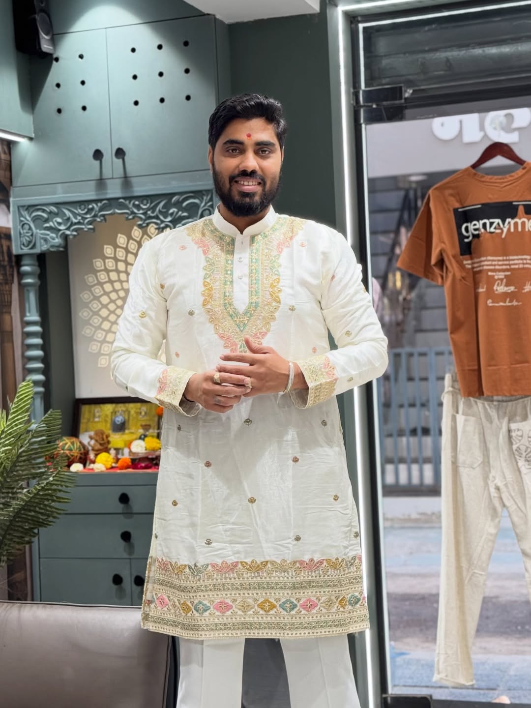 SHAGUN FASHION Embroidered Kurta for Men – Royal Festive Ethnic Wear