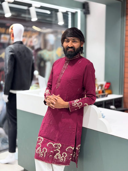 SHAGUN FASHION Embroidered Kurta Set for Men |  Festive & Traditional Wear