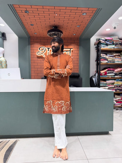 SHAGUN FASHION Embroidered Kurta Set for Men |  Festive & Traditional Wear