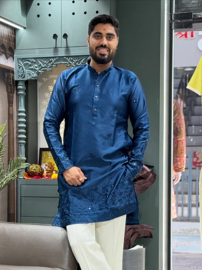 SHAGUN FASHION Embroidered Kurta Set for Men | Festive & Occasion Wear