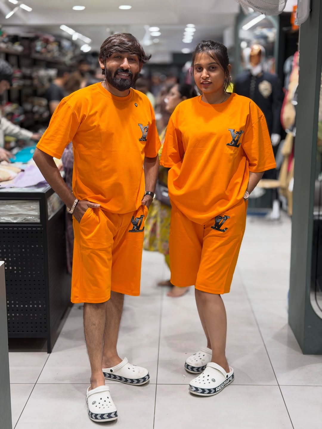 Trendy Couple Co-Ord T-Shirt & Shorts Set | Stylish Daily Wear by SHAGUN FASHION