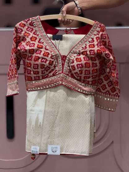Banarasi Saree Collection With Designer Blouse By SHAGUN FASHION