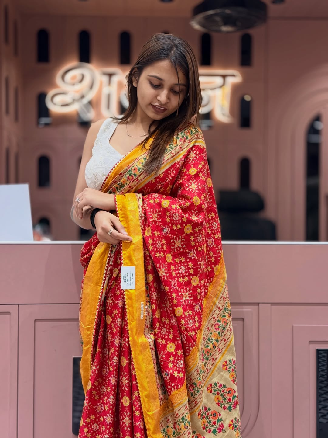 Patola Style Printed Saree Collection by SHAGUN FASHION