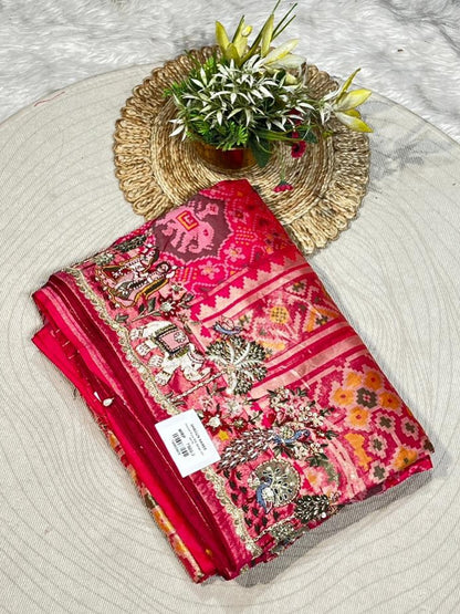 Royal Traditional Printed Saree Collection by SHAGUN FASHION