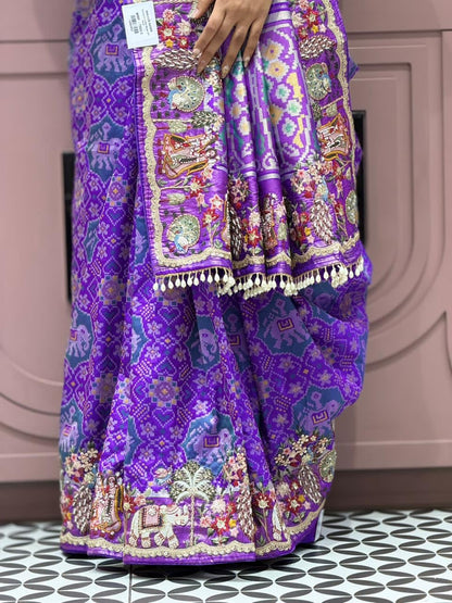 Royal Traditional Printed Saree Collection by SHAGUN FASHION