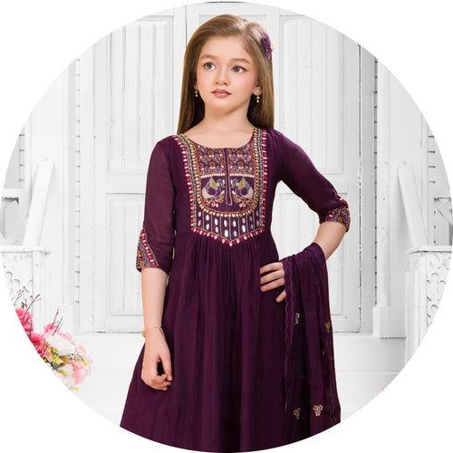 Girls Kurti Set