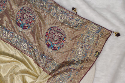 👑 Royal Madurai Silk Saree ✨ | Heavy Jardoshi & Mirror Work 💎 | Latkan & Designer Pallu 💃 | Pure Luxury Ethnic Wear 🌟
