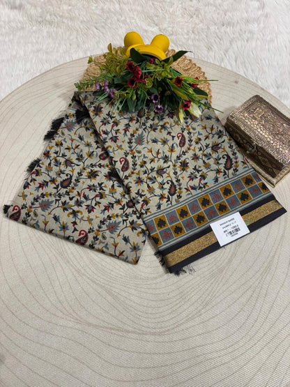 Loose Floral & Paisley Casual Sarees by Zankhi Boutique
