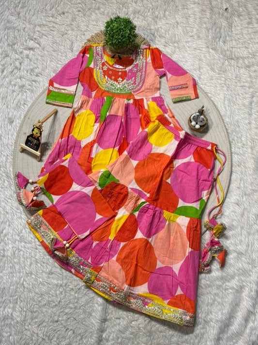 SHAGUN FASHION Vibrant Girls Sharara Set