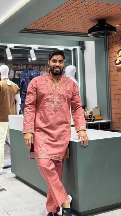 Embroidered Festive Kurta || Shagun Fashion