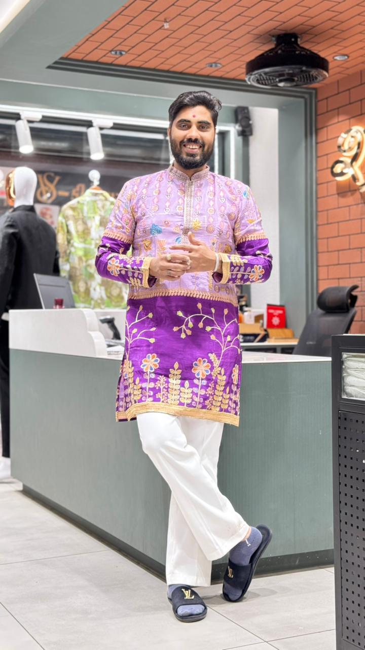 Embroidered Festive Kurta By Shagun Fashion
