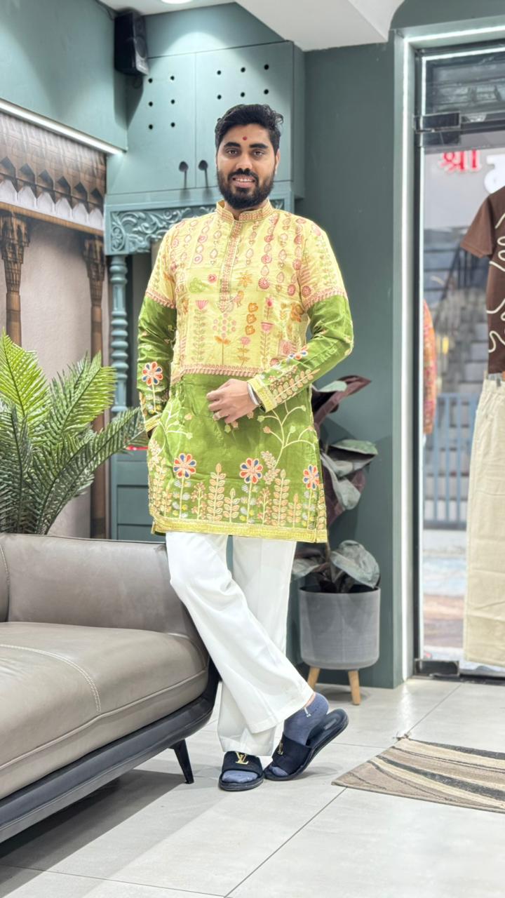 Embroidered Festive Kurta By Shagun Fashion
