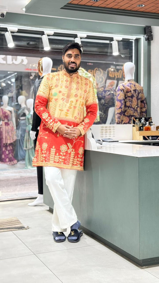Embroidered Festive Kurta By Shagun Fashion