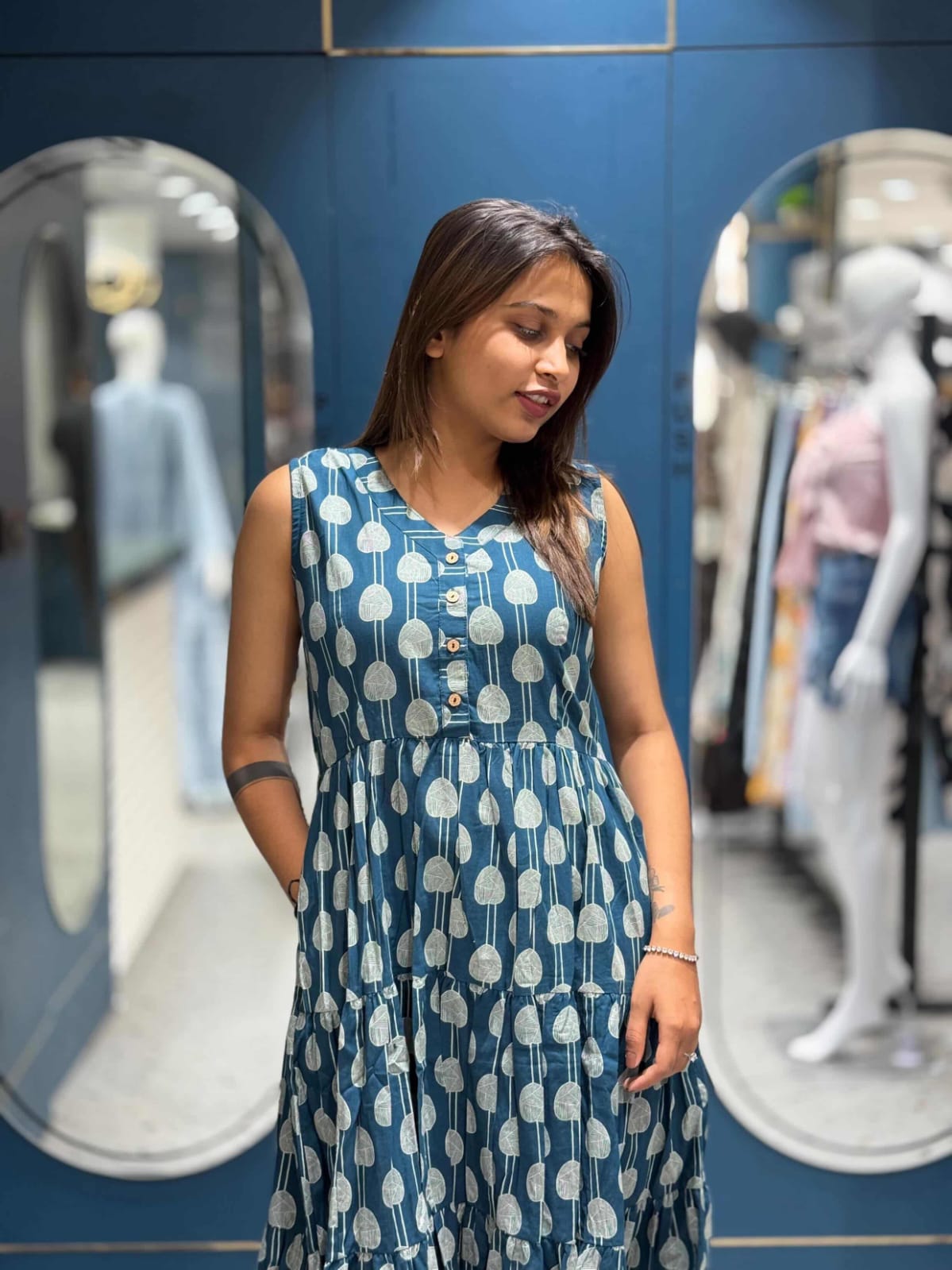 SHAGUN FASHION Printed Tiered Kurti Collection for Women