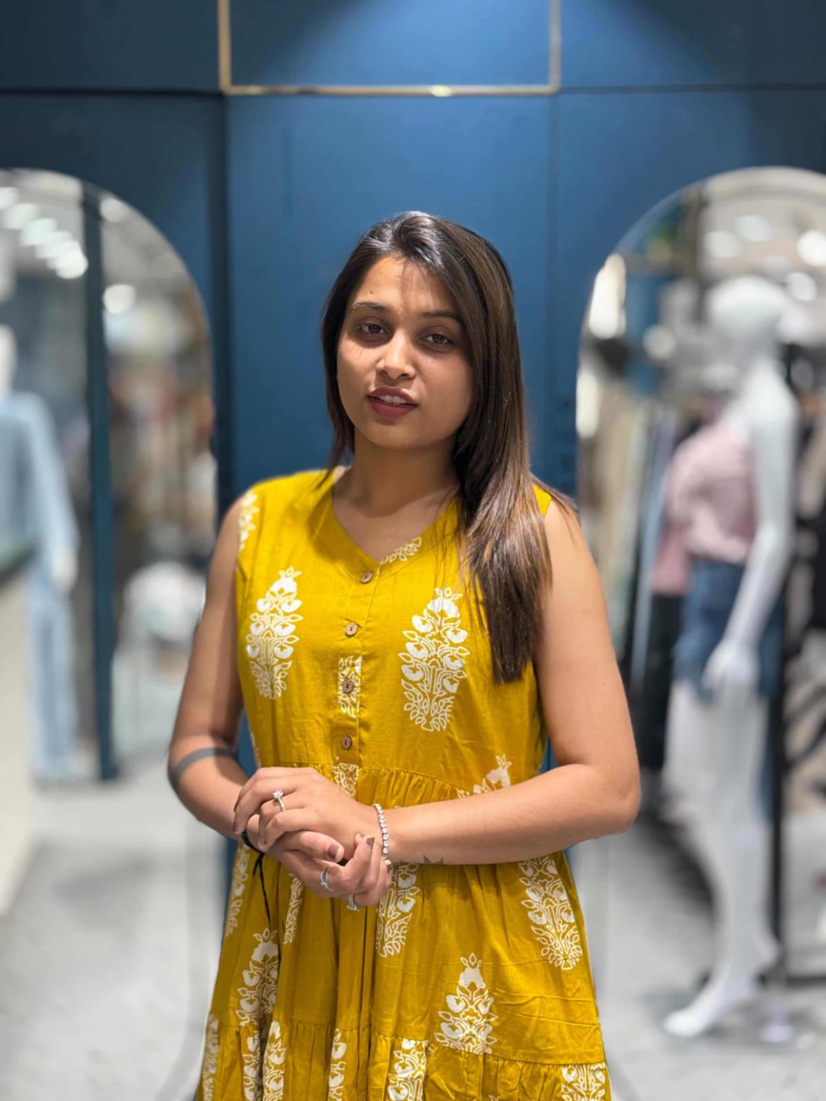 SHAGUN FASHION Printed Tiered Kurti Collection for Women