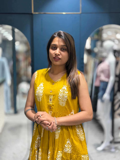 SHAGUN FASHION Printed Tiered Kurti Collection for Women