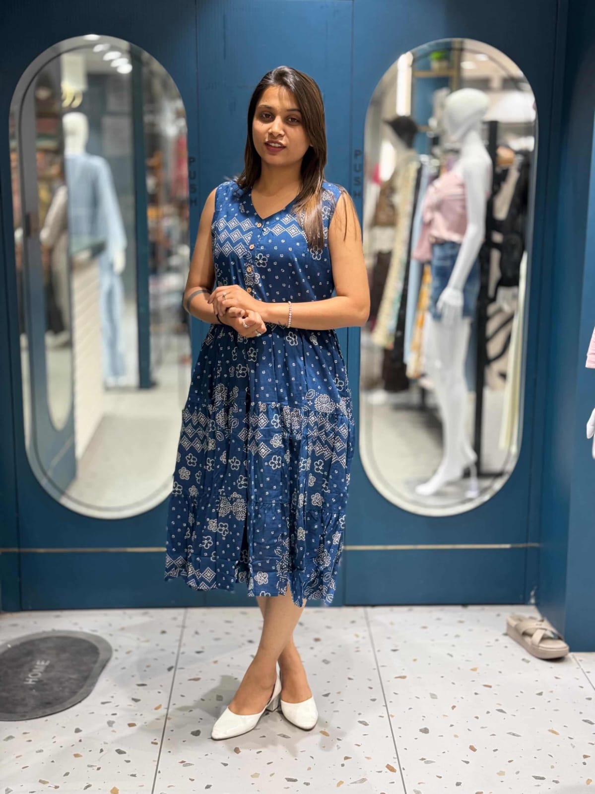 SHAGUN FASHION Printed Tiered Kurti Collection for Women