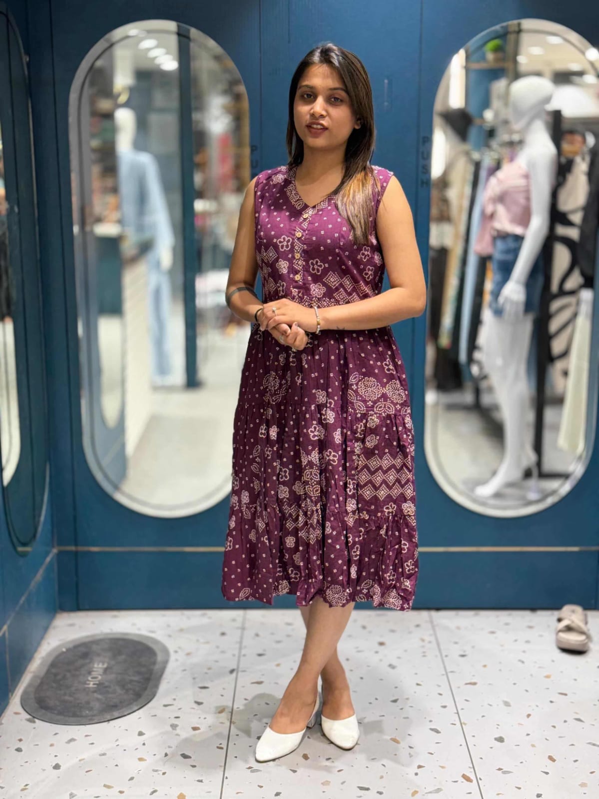 SHAGUN FASHION Printed Tiered Kurti Collection for Women